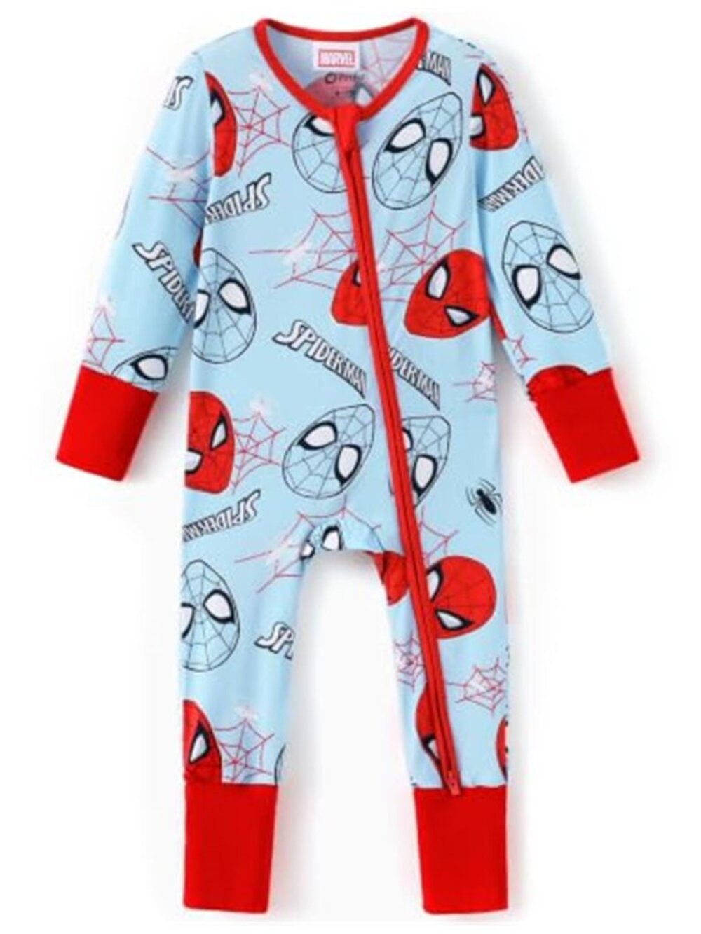 Disney Baby Viscose Made from Bamboo 2-Way Zipper Footie Outfit NB to Inf